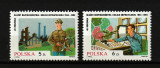 Polonia, 1984 | Aniversare 40 ani Protecţie Civillă şi Miliţie | MNH | aph