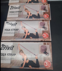 Banda yoga - Yoga strap - marca Crivit - sigilata foto