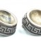 Superbi cercei vintage din argint manufacturati model tip Versace