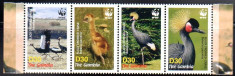 GAMBIA 2006, Fauna - Pasari, WWF, MNH foto