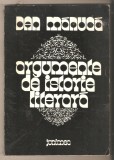 Argumente de Istorie Literara - Dan Manuca