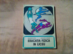 EDUCATIE FIZICA IN LICEU - Gh. Mitra, Alex. Mogos - Editura Stadion, 1970, 196p. foto