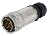 Mufă Circulară PT/451 cu 19 Pini Auriti