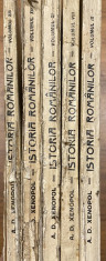 A. D. Xenopol - Istoria romanilor 6 volume - ed. 3 foto