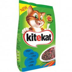 Hrana uscata pentru pisici Kitekat, Ton Legume, 1.8Kg foto
