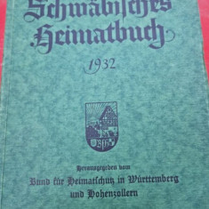 Felix Schuster - Schwabisches Heimatbuch Carte de Istorie
