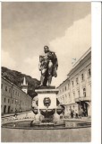 CPIB 16455 CARTE POSTALA - BAILE HERCULANE, STATUIA LUI HERCULE, Circulata, Fotografie