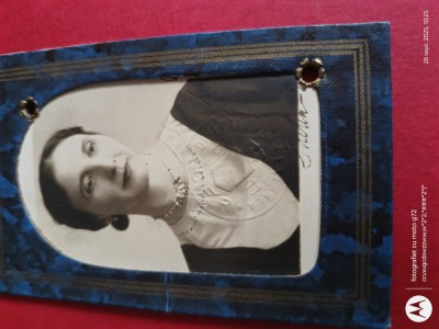 PERMIS CFR , Romania Regala , distinsa doamna din inalta societate foto