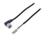 Cablu senzori M12 mamă, 4 pini, 2m, IP67, OMRON