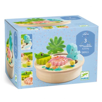 Jucarie bebe Mini centru de activitati MultiSmall, Djeco foto