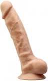 Dildo Thermo Reactive Silicon cu Memorie Dubla Densitate 20 cm