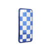 Husa HUAWEI P10 - Electroplate Chess (Albastru), Plastic, Carcasa