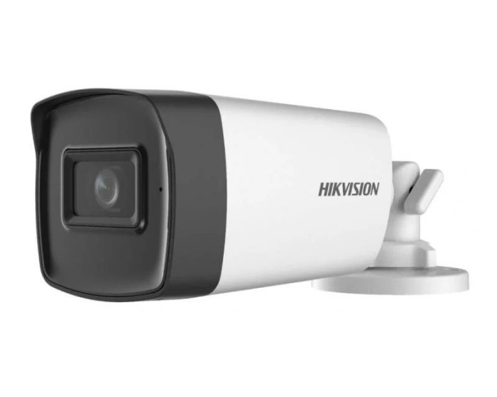 Camera supraveghere Hikvision Turbo HD bullet DS-2CE17H0T-IT3FS(3.6mm), 5MP, microfon audio