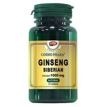 Supliment Alimentar Ginseng Siberian 1000mg 30cps Cosmo Pharm Cod: cosm00034 foto
