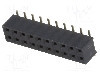 Conector 20 pini, seria {{Serie conector}}, pas pini 2mm, NINIGI - ZL266-20DG