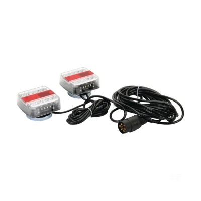 Set lămpi magnetice LED 12 V cablu 7,5 m foto
