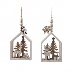 Decoratiune - House Senery - Deer-Tree with Hanger - mai multe modele | Kaemingk