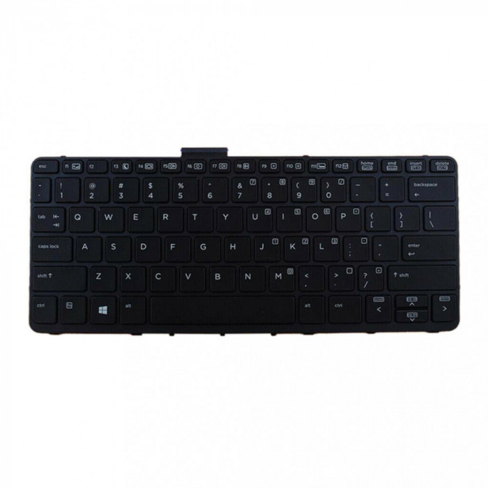 Tastatura Laptop HP Pro X2 612 G1 iluminata us cu rama