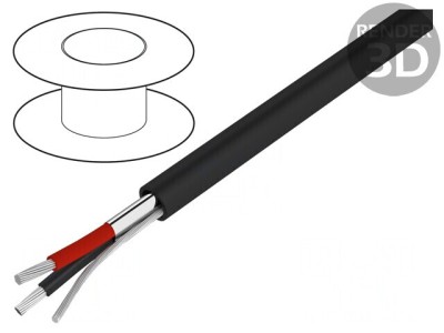 Cablu Alpha Essential C&amp;amp;C 2x22AWG ecranat foto