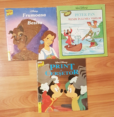 Set 3 carti Disney. Editura Egmont, Colectia Maxi foto