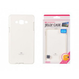 Husa Mercury Jelly Samsung A700 Galaxy A7 Alb Blister, Samsung Galaxy A7, Silicon, Carcasa