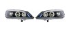 Set faruri tuning Opel Astra G 01.1998- 08.2009 BestAutoVest fata stanga+dreapta, transparent negru, tip bec H1+H1