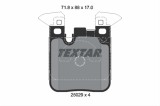 Set placute frana TEXTAR 2502902