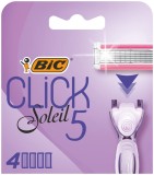 Aparat de ras Soleil Click, 4 bucati, BIC