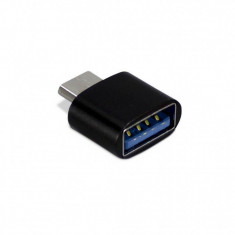 Adaptor Inter-Tech OTG USB Type C - USB 2.0 foto