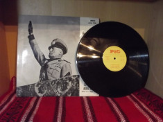 disc vinil Mussolini foto