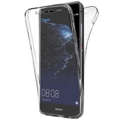 Husa protectie Huawei P10 Lite Silicon TPU Transparent FullBody MyStyle Ultra Slim 360&amp;amp;deg; foto