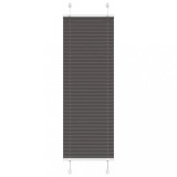 Jaluzea plisată negru 45x100 cm Lățime țesătură 44,4cm poliester