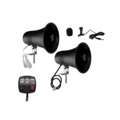 Kit sirena moto cu difuzor 80W-12V