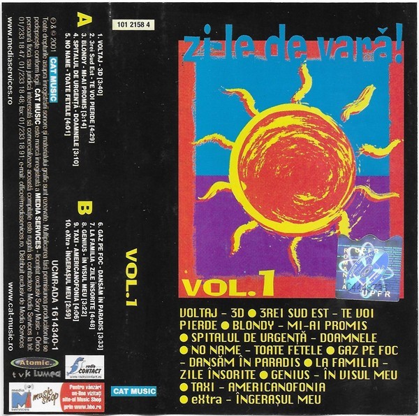Casetă audio Zi-le De Vară! Vol.1, originală