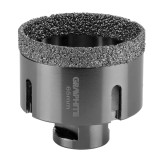 Carota diamantata 65 mm cu filet M14 pentru gresie, beton si caramida
