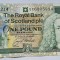 1 pound 1992 Scotia, comemorativă, Royal Bank of Scotland - European Summit Edinburgh 1992, P#356