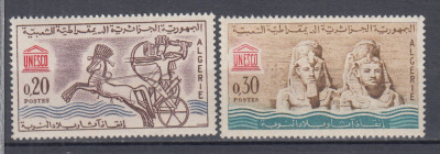 ALGERIA UNESCO SERIE MNH foto