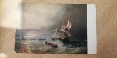 M2 R9 1 - Carte postala foarte veche - Arta - Tematica pictura foto