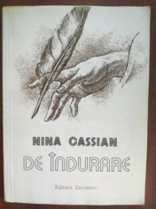 De indurare-Nina Cassian foto