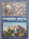 Revista Magazin Istoric Nr 9(210) Sept 1984. 64 pag, stare f buna