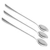 Set Tac&acirc;muri, Lingurițe Din Oțel Inoxidabil, 21 cm, 3 Bucăți, Oem