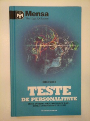 TESTE DE PERSONALITATE - ROBERT ALLEN foto