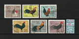 Germania, RDG / DDR, 1979 | Rase de găini şi cocoşi - Păsări | Compl. - U | aph, Fauna, Stampilat