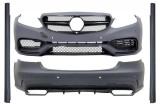 Kit Exterior Mercedes W212 E-Class Facelift (2013-up) E63 A-Design Negru Lucios Performance AutoTuning, KITT