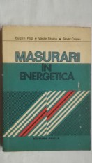 Eugen Pop, s.a. - Masurari in energetica (vezi detalii pentru livrare in tara)