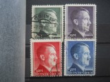 1942 SERIE GERMANIA REICH STAMPILATA COTA 82$