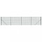 Gard plasa de sarma cu bordura, verde, 1,8x10 m