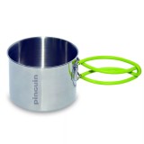 Cana Pinguin Mug Steel 500ml, inox, pliabila, camping, drumetii, outdoor