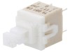 Comutator tastatură albă DPST 0.1A/32VDC
