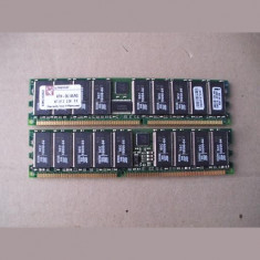 KIT RAM ECC 2 x 4GB KTH-DL145/8G DDR333 PC2700 foto